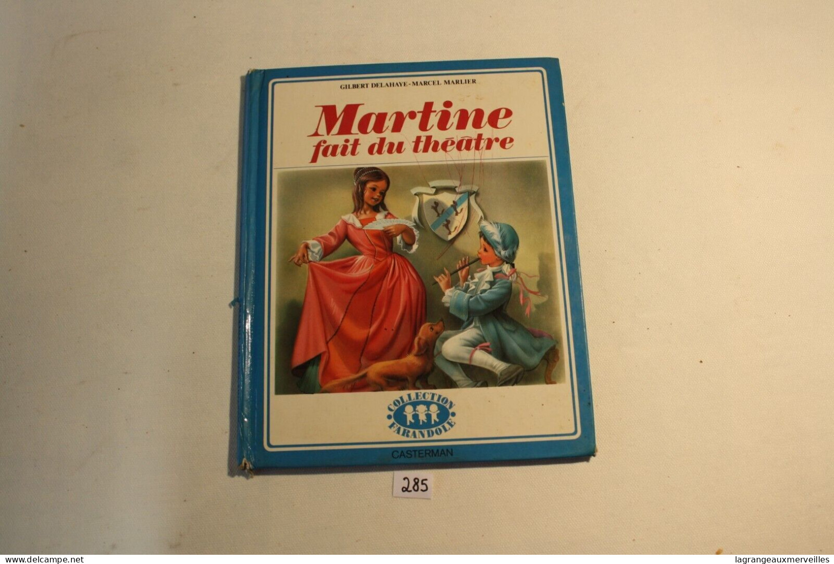 C285 BD - Martine fait du Théâtre - Charlier - Casterman -