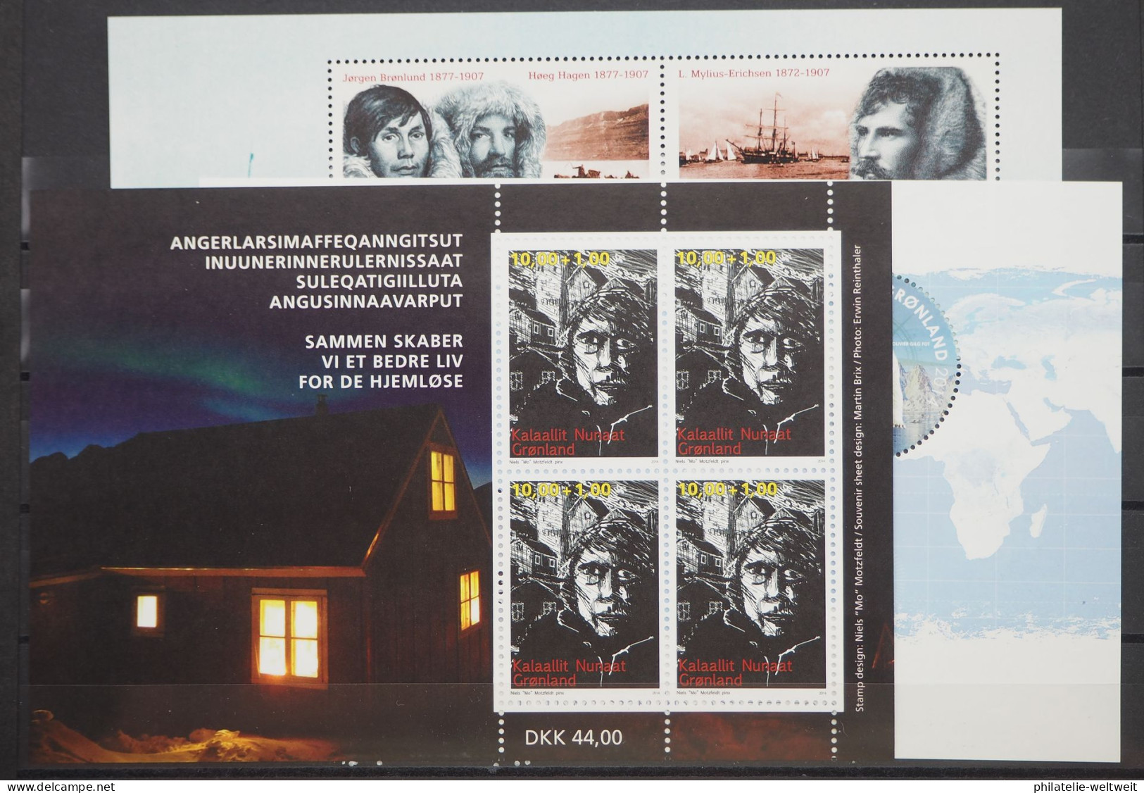 2014 Grönland; Jahrgang Ohne MiNr. 662/63 Und 683/84, **/MNH, ME 182,- - Autres & Non Classés