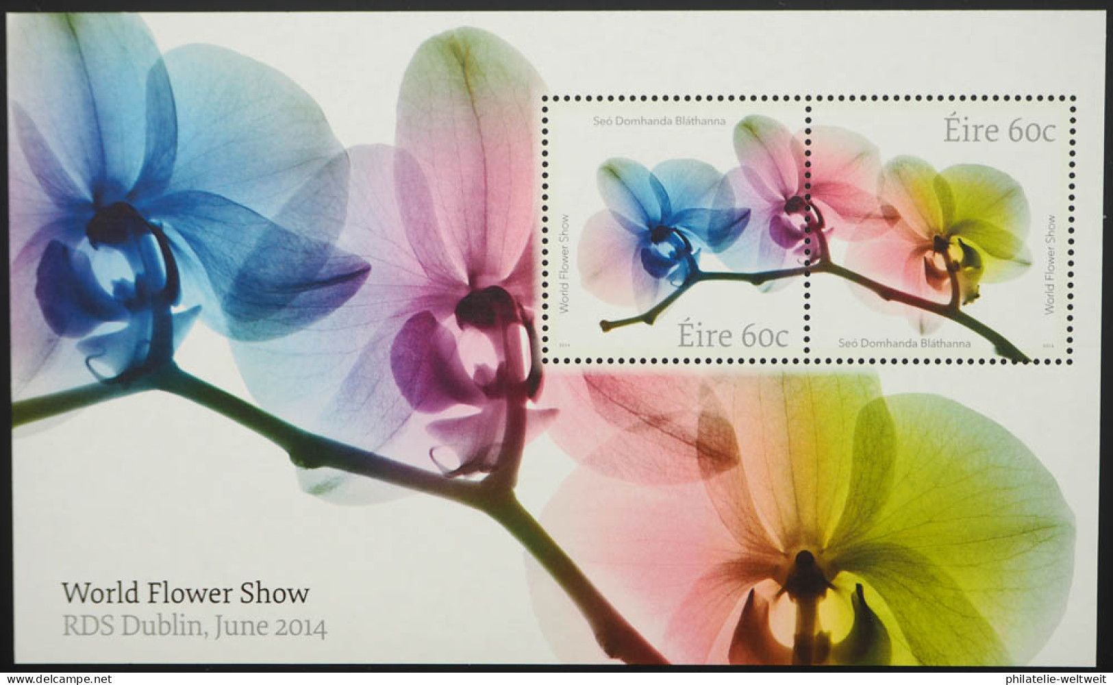 2014 Irland; Block Weltblumenausstellung, Postfrisch/MNH, Bl. 94 - Sonstige & Ohne Zuordnung