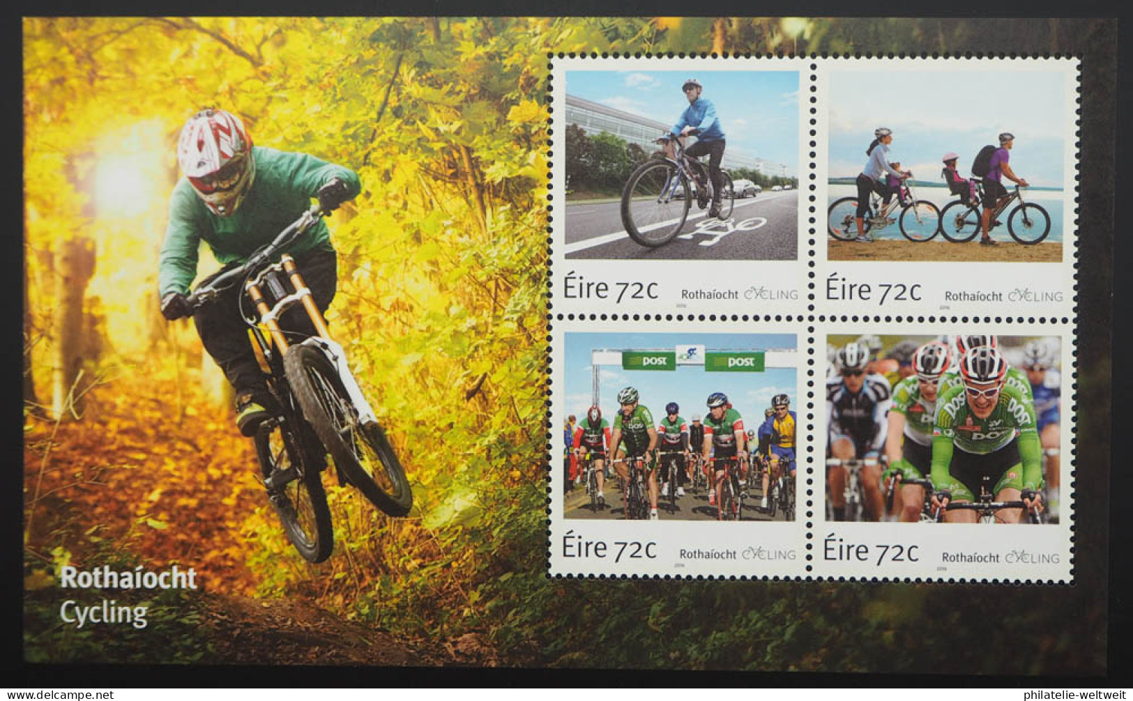 2016 Irland; Block Radfahren, Postfrisch/MNH, Bl. 102 - Other & Unclassified