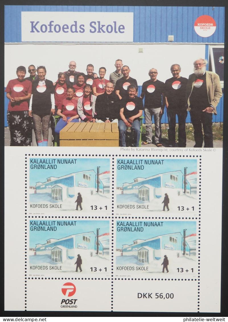 2017 Grönland; Block Schule, Postfrisch/MNH, Bl. 83, ME 17,- - Sonstige & Ohne Zuordnung