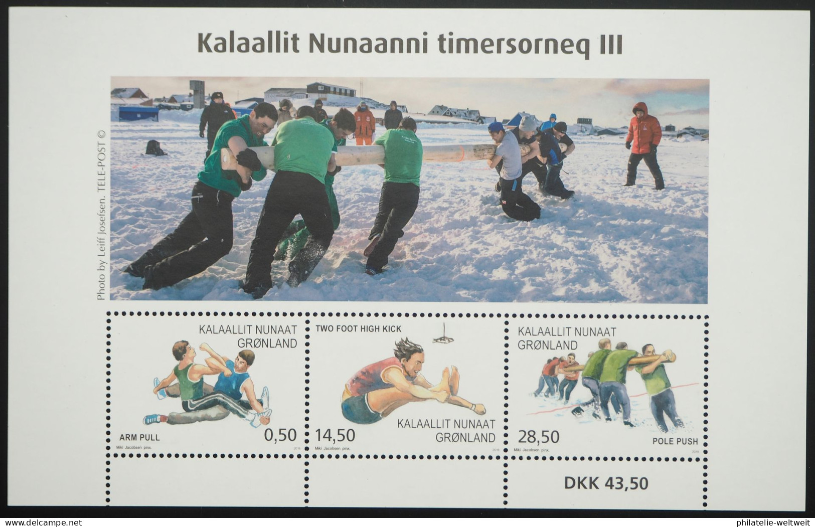 2018 Grönland; Block Sport (III), Postfrisch/MNH, Bl. 85, ME 14,- - Sonstige & Ohne Zuordnung