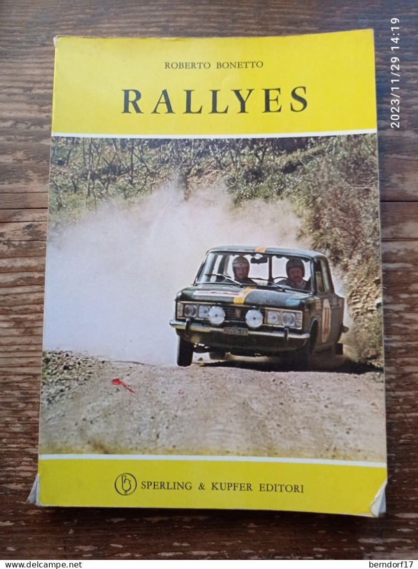 RALLYES - ROBERTO BONETTO - Autorennen - F1