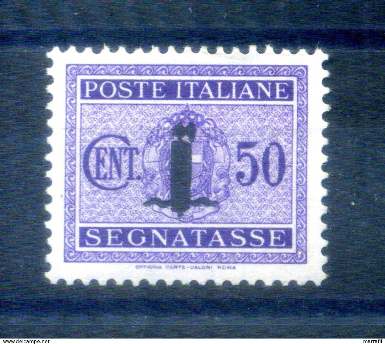 1944 Repubblica Sociale Italiana RSI Segnatasse 66 *, Soprastampato Con Piccolo Fascio - Postage Due