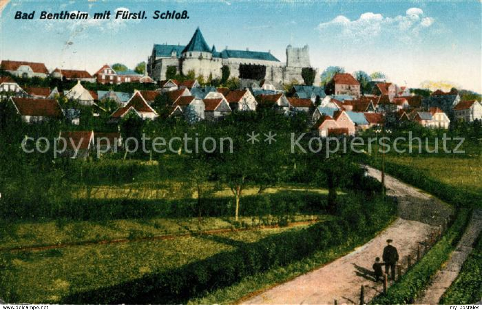 43153063 Bad Bentheim Mit Fuerstl Schloss Bad Bentheim - Bad Bentheim