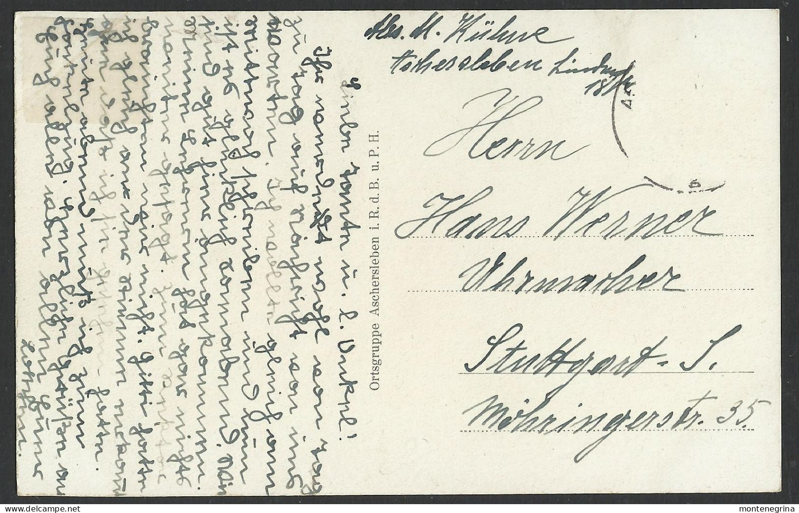 Aschersleben Partie Im Stephanspark - Old Postcard (see Sales Conditions) 9520 - Aschersleben