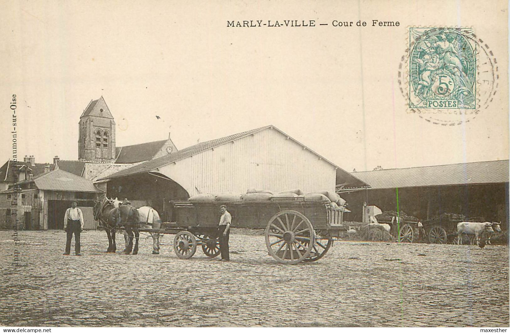 MARLY LA VILLE Cour De Ferme - Marly La Ville