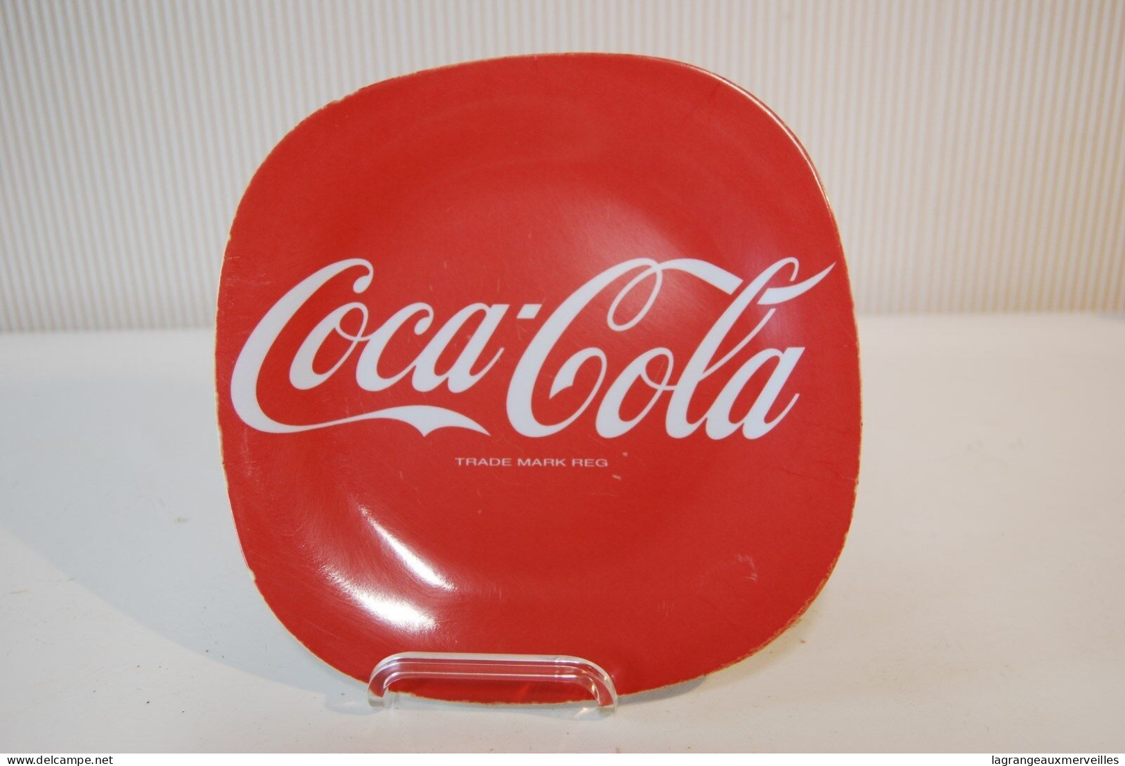 C141 Ancienne Assiette Coca Cola - Plastique - Piatti