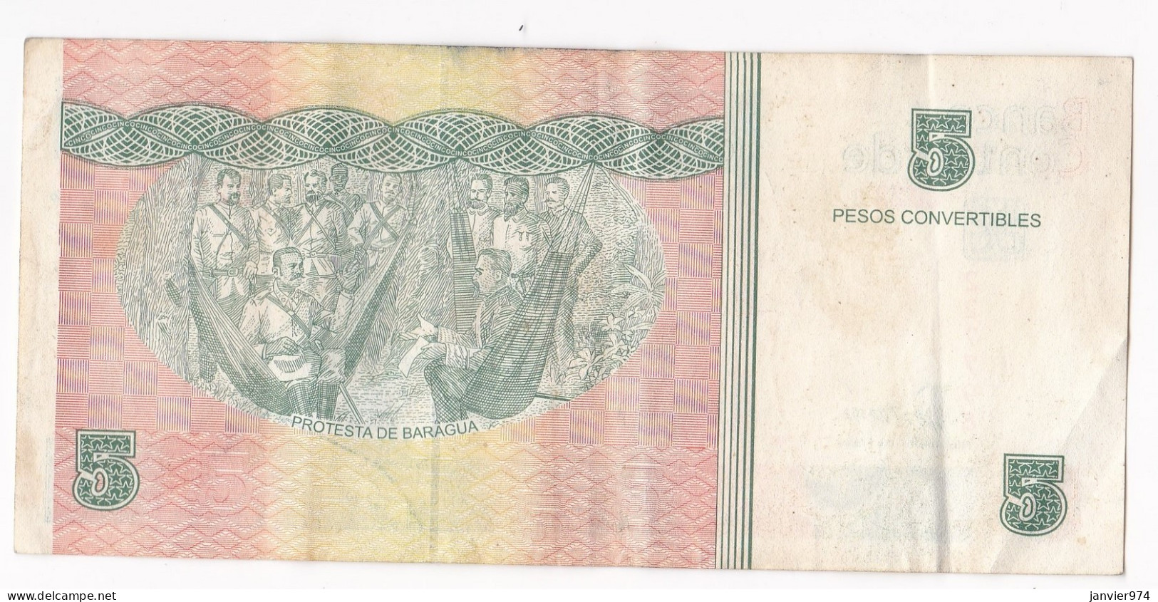 5 Pesos Convertibles 2007 , Alphabet CD 22 , N : 227798 - Kuba