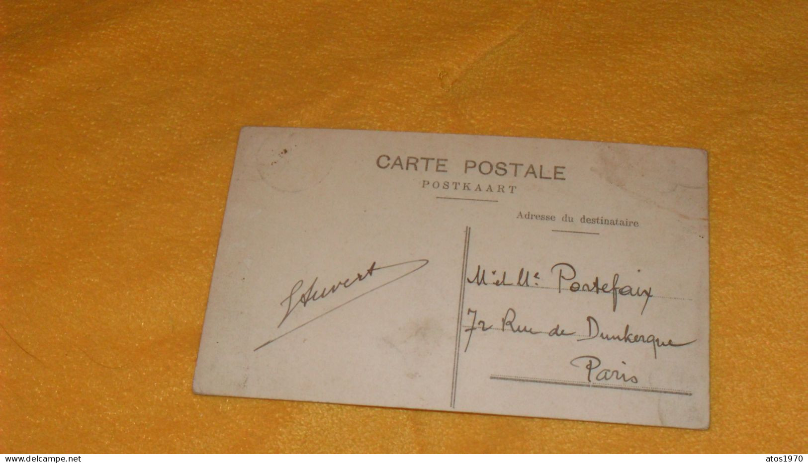 CARTE POSTALE ANCIENNE CIRCULE DATE ?..../ HALANZY.- L'HOTEL DE VILLE..ANIMEE...CACHET + TIMBRE - Aubange