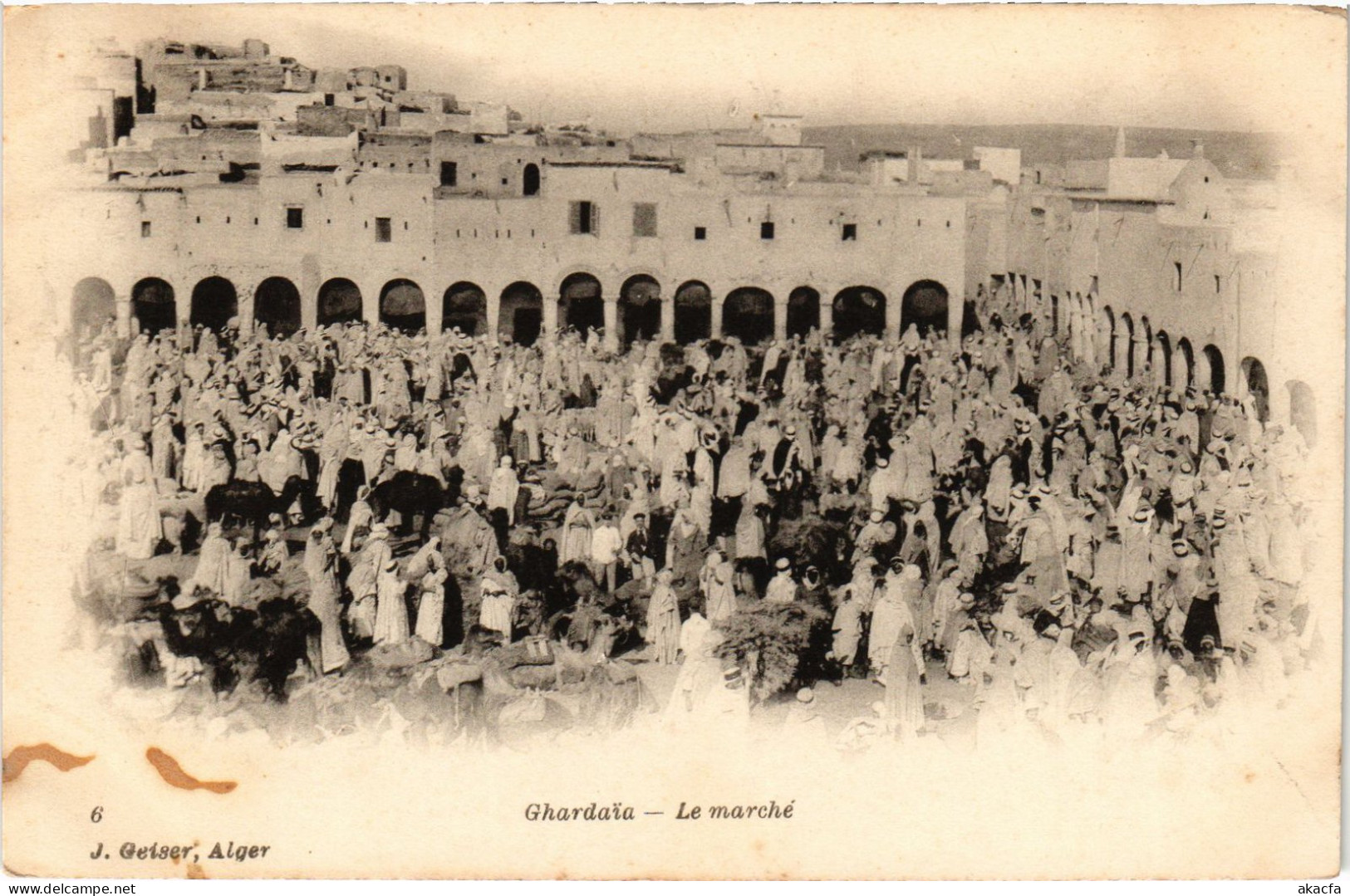 CPA AK GHARDAIA Le Marche ALGERIA (1357504) - Ghardaia