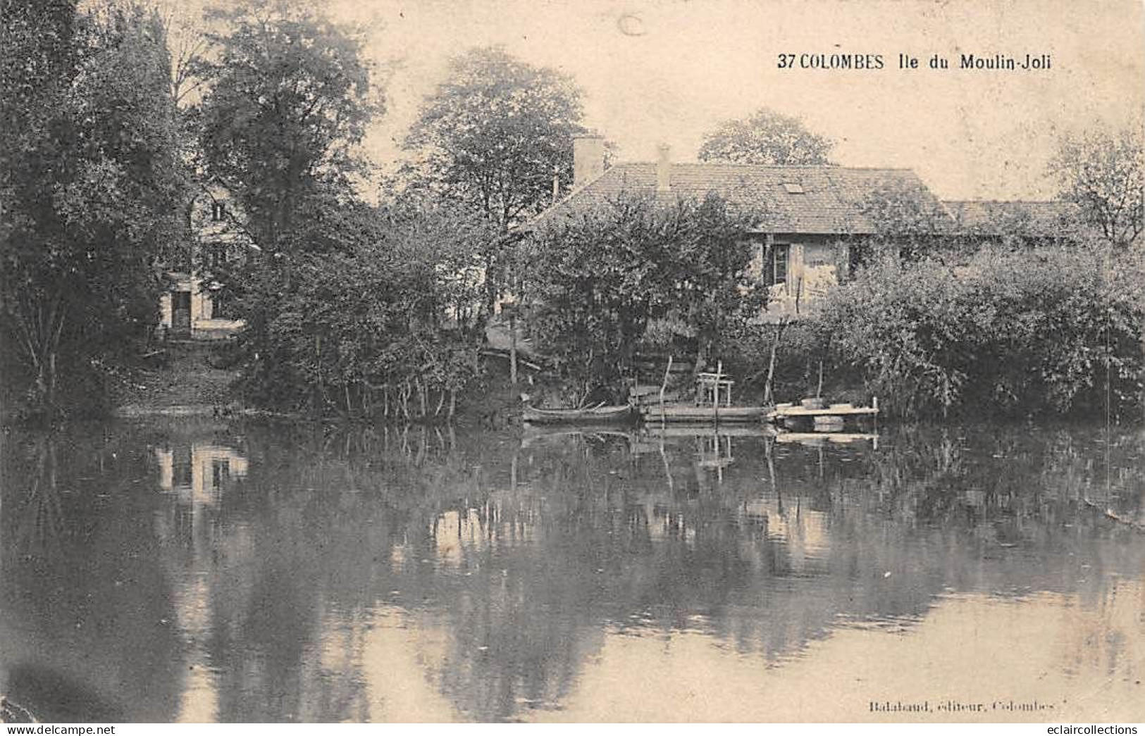 Colombes          92       Ile Du  Moulin Joly   N°37    (voir Scan) - Colombes