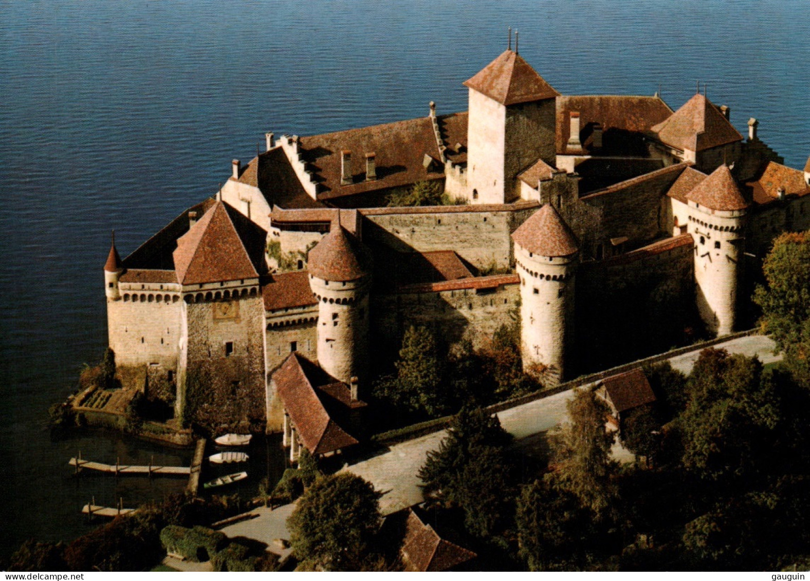 CPSM - CHÂTEAU de CHILLON et La Dent du Midi  … LOT 6 CP à saisir