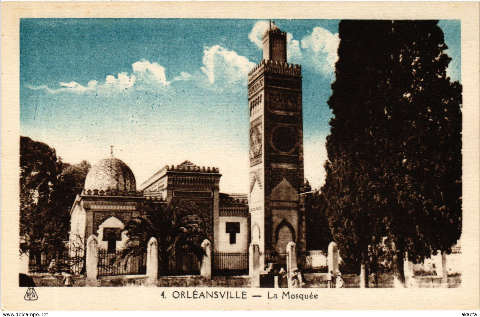 CPA AK ORLEANSVILLE La Mosquee ALGERIA (1358433) - Chlef (Orléansville)