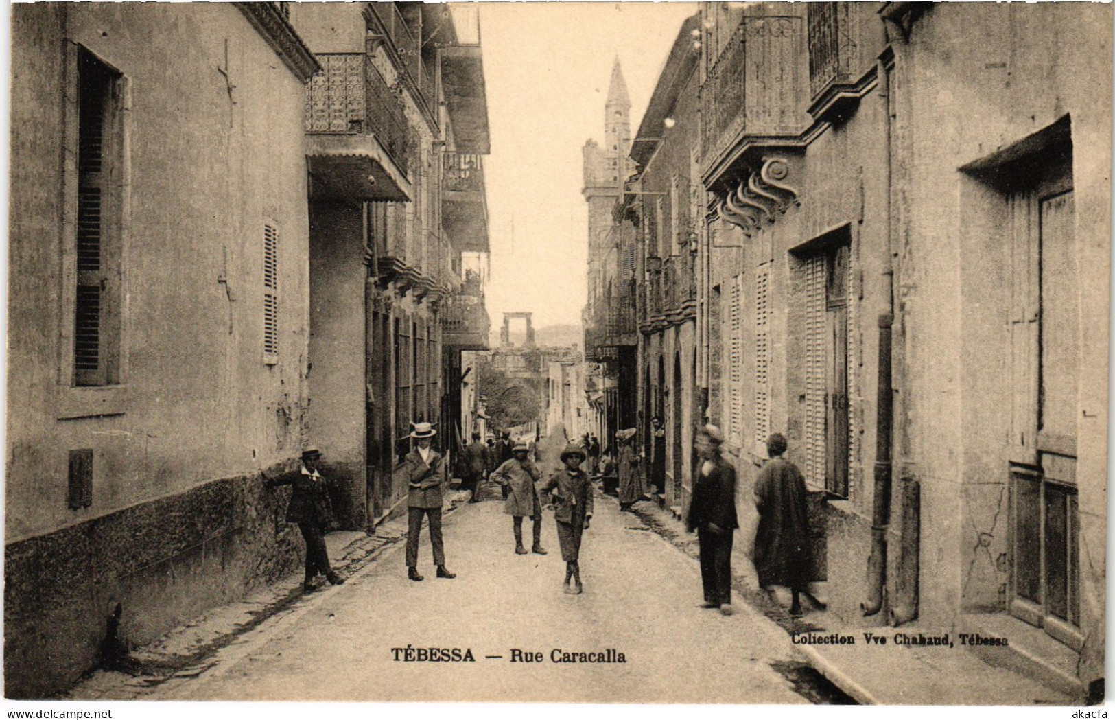 CPA AK TEBESSA Rue Caracalla ALGERIA (1358681) - Tebessa