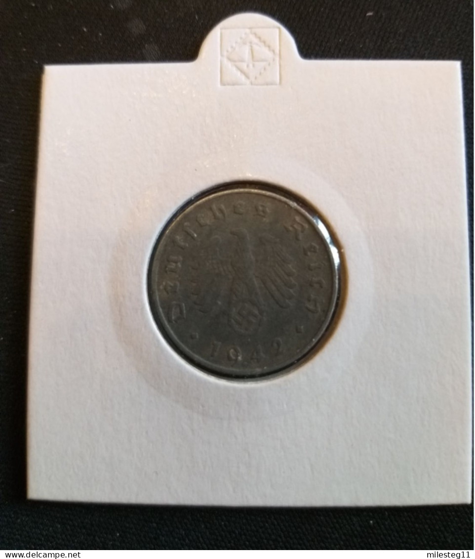 Pièce De 10 Reichspfennig De 1942J (Hambourg) - 10 Reichspfennig