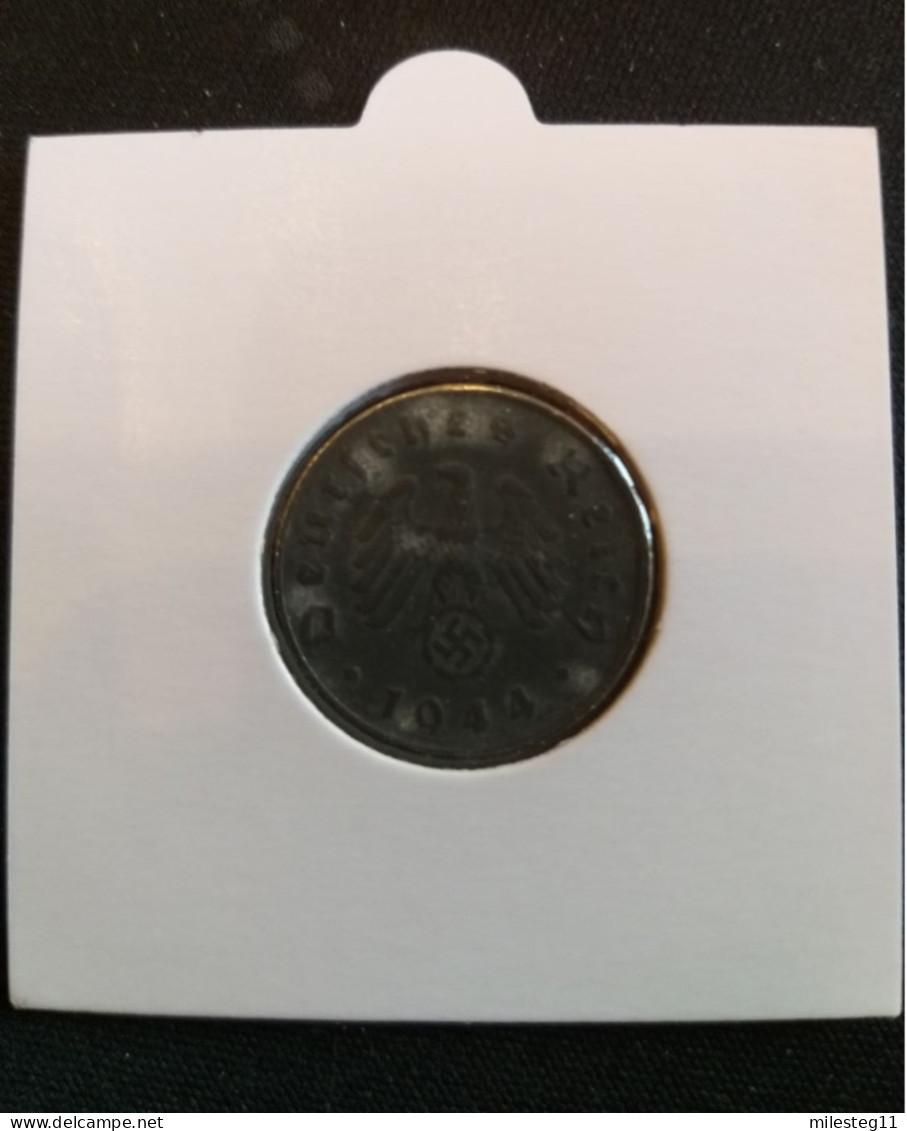 Pièce De 10 Reichspfennig De 1944D (Munich) - 10 Reichspfennig