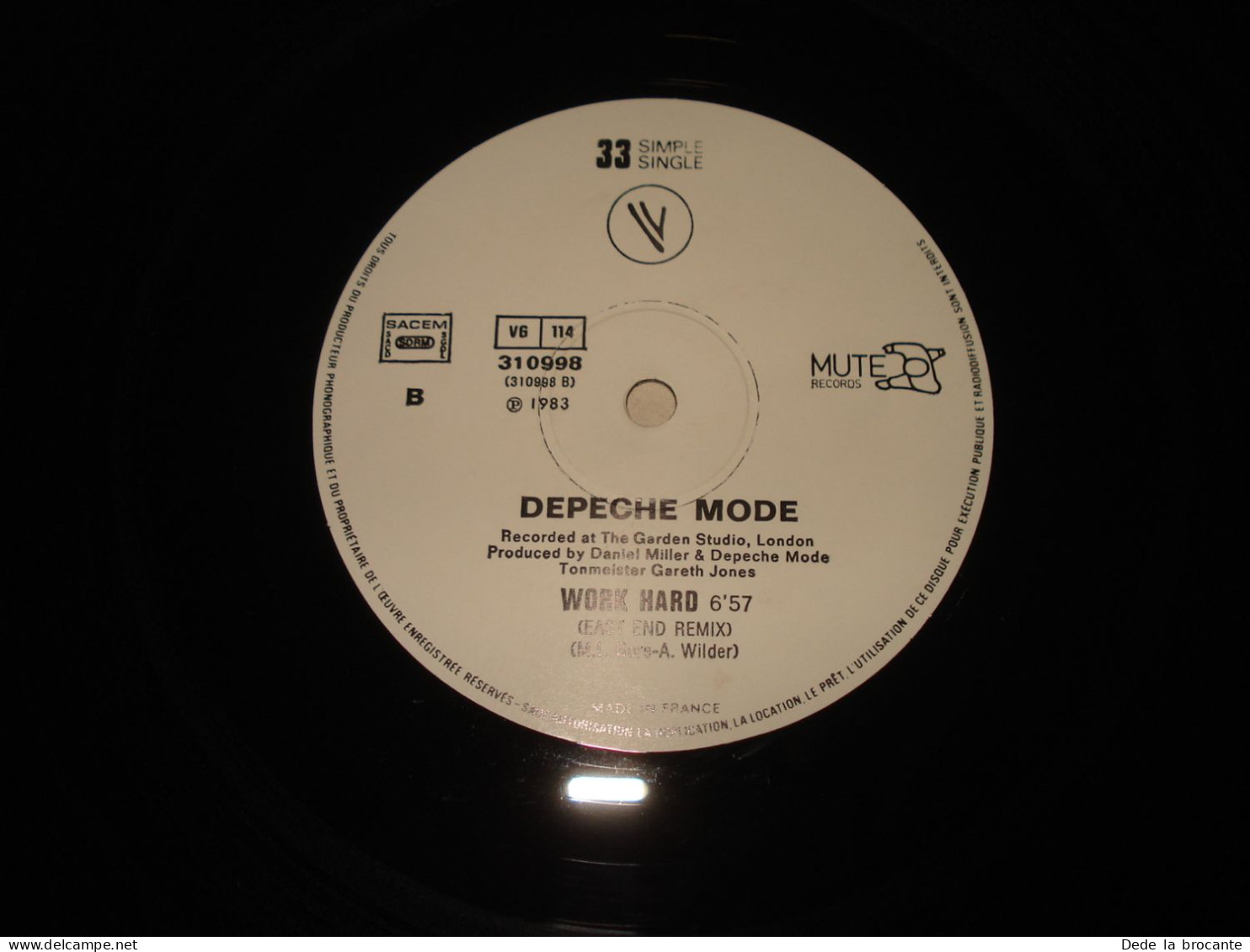 B12 / Depeche Mode – Everything Counts –Maxi Single - Mute - 310998 - FR 1983  NM/NM - Formatos Especiales