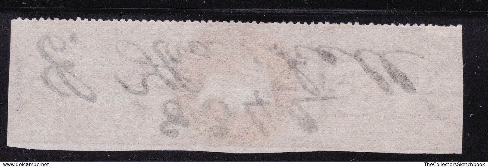 GB Fiscals / Revenues Life Policy 6d -  Red - Brown Barefoot 37 - Revenue Stamps