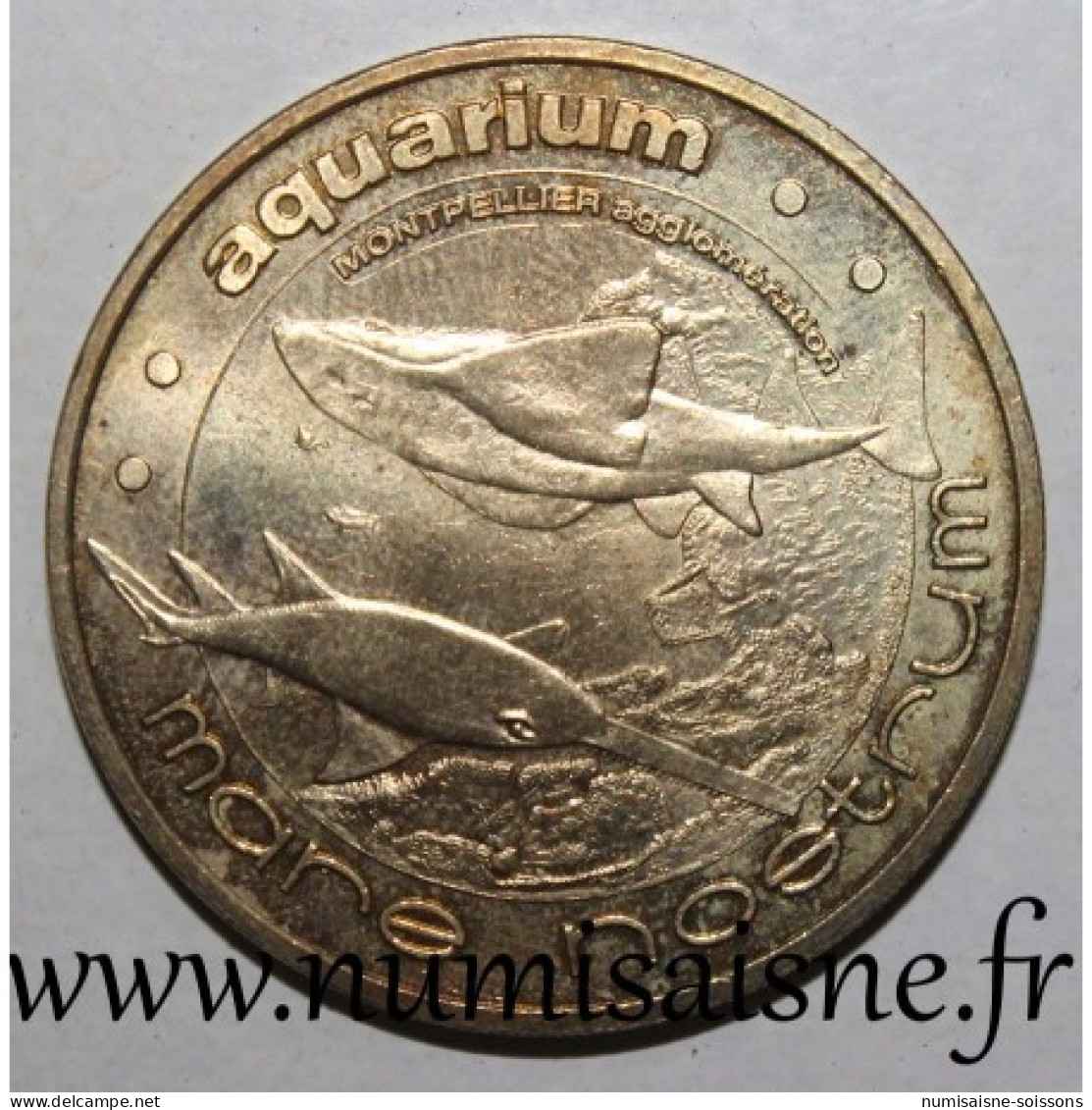 34 - MONTPELLIER - AQUARIUM MARE NOSTRUM - POISSON-SCIE ET RAIE-GUITARE - Monnaie De Paris - 2009 - 2009