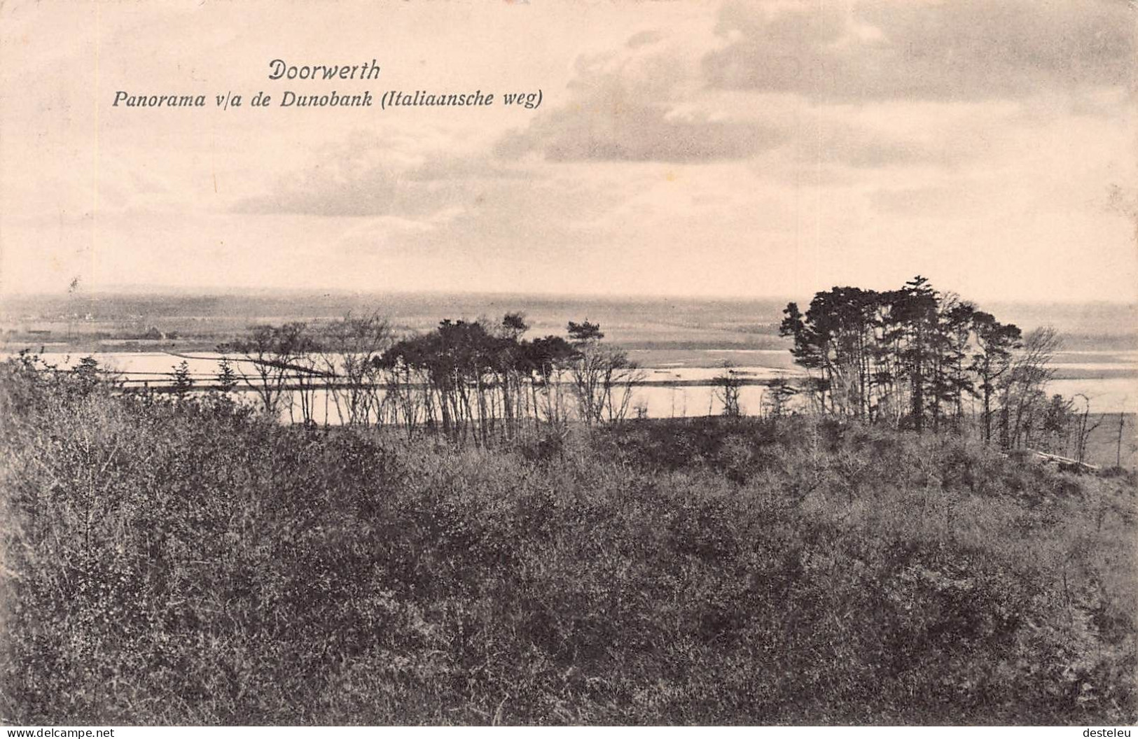 Panorama V/a De Dunobank Italiaansche Weg - Doorwerth - Renkum