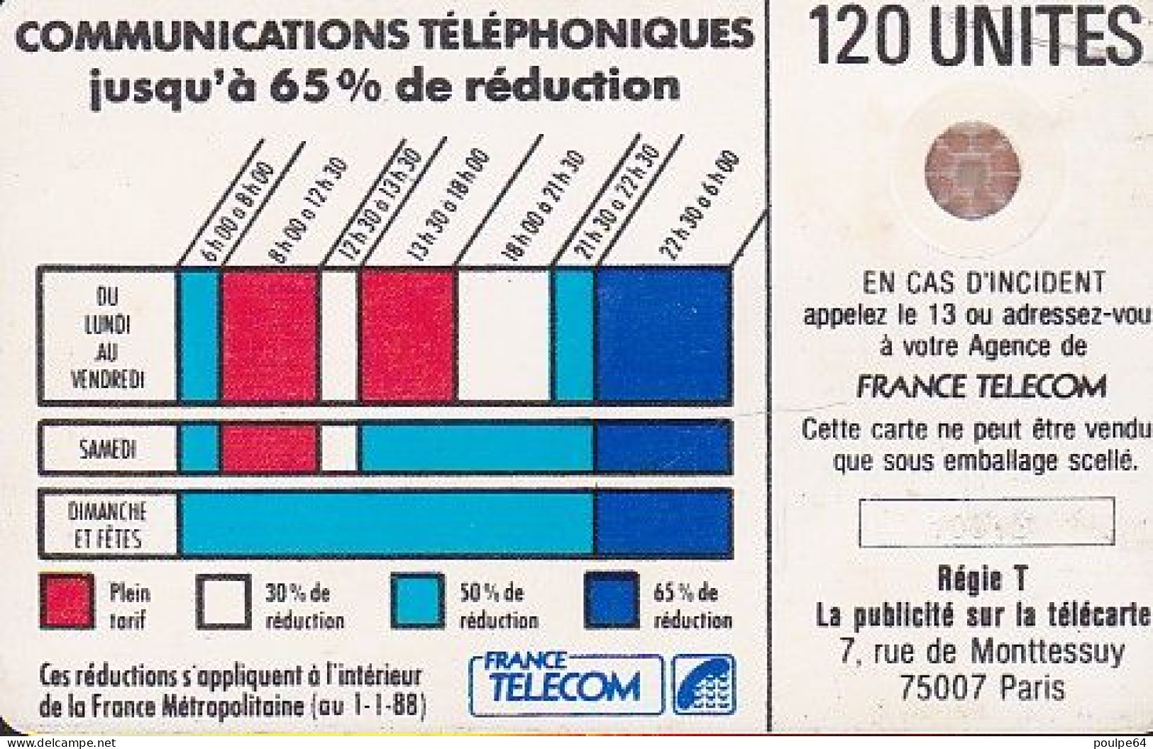 K059/510 - SC4ob  PØ7 - 120 Unités - (verso : 5 N° Emboutis Encadrés) (série 10 000) - Telefonschnur (Cordon)