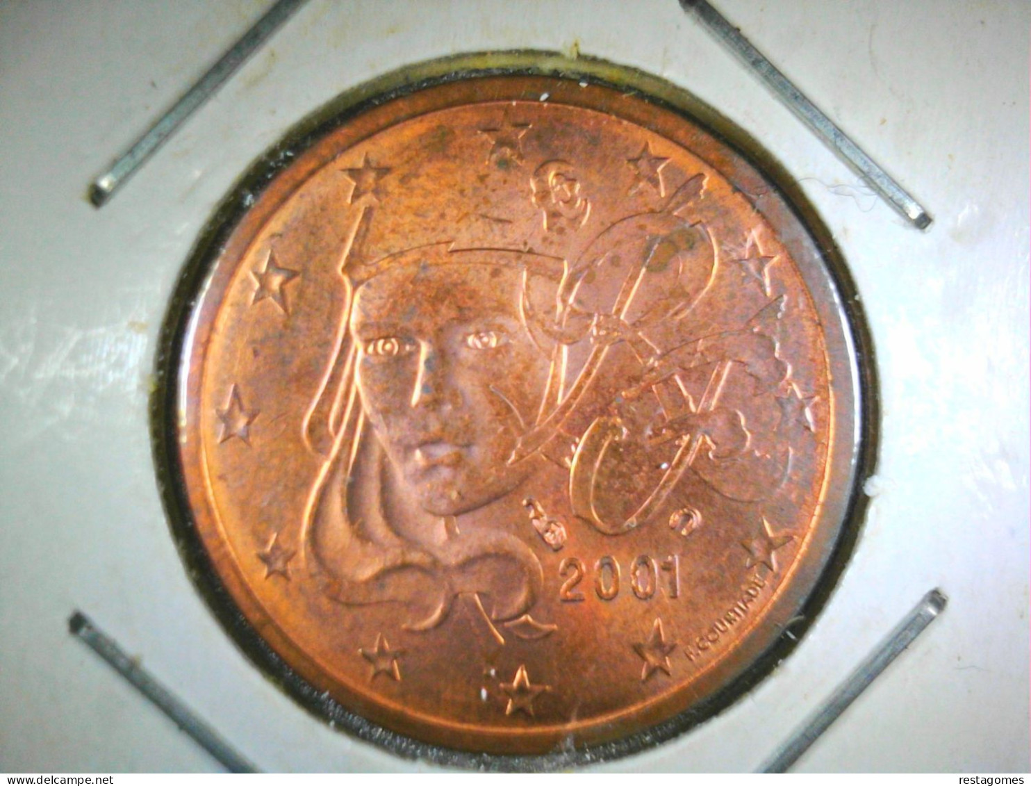 France, 2 Euro Cent, 2001 - France