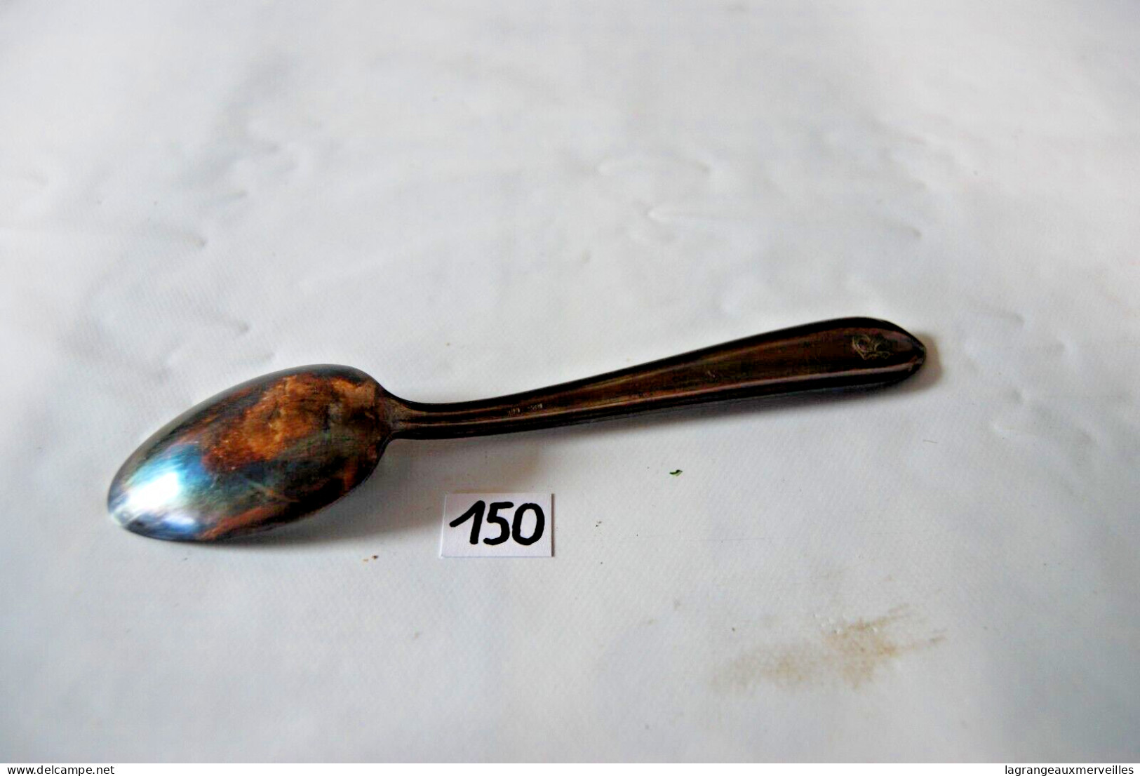 C150 Cuillère 2 - Métal Argenté - Marqué R - Spoons