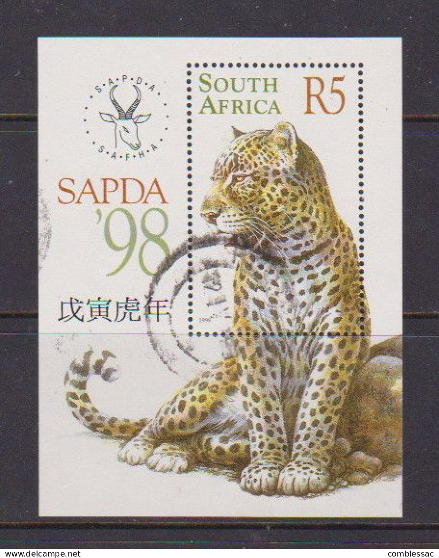 SOUTH  AFRICA    1998    National  Stamp  Exhibition    Sheetlet    USED - Gebruikt