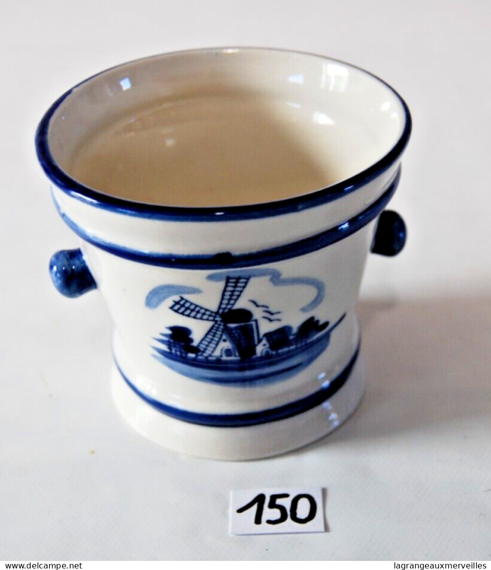 C150 Pot Souvenir De Voyage - Delft - Objet De Vitrine - Flores & Plantas