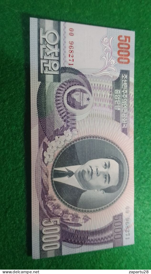 KUZEY KORE--    5000        WON     UNC - Corée Du Nord