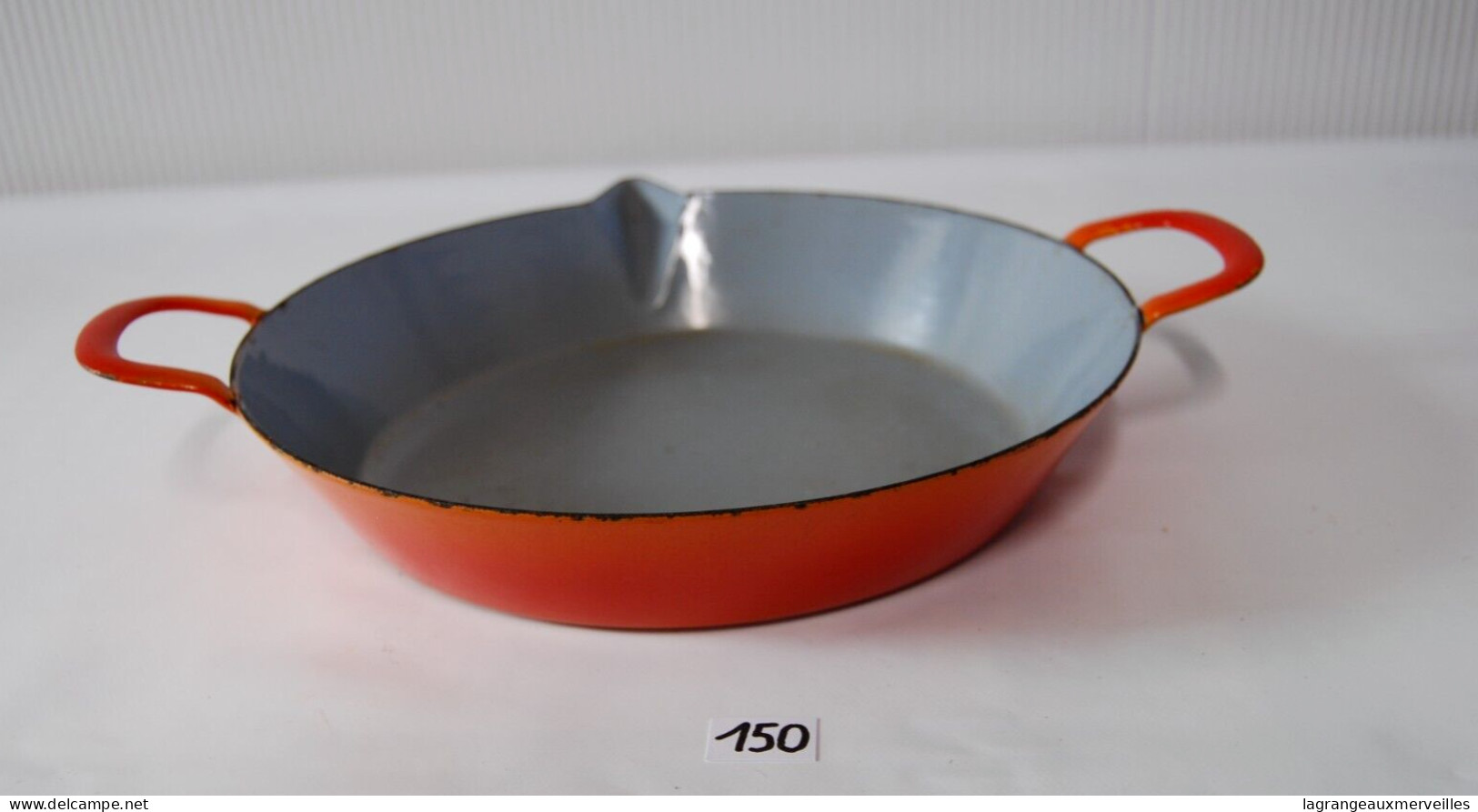 C150 Ecuelle De Cuisine - Orange - Diam 24 Cm - Bon état - Cazuelas