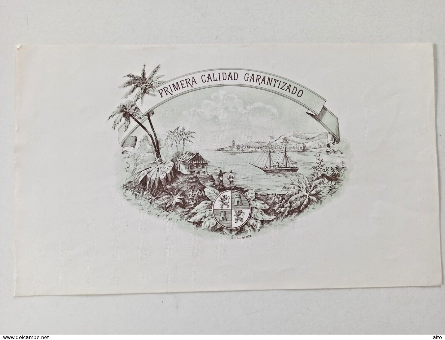 G.K. 1130, Zigarren ETIKETT , Cigar Label - Etichette