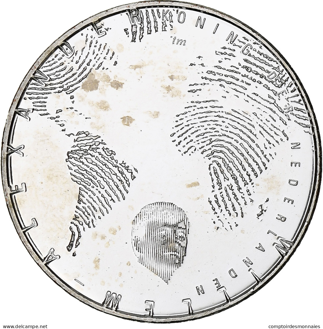 Pays-Bas, Beatrix, 5 Euro Cent, 2013, Cuivre Plaqué Argent, SUP, KM:336 - Netherlands