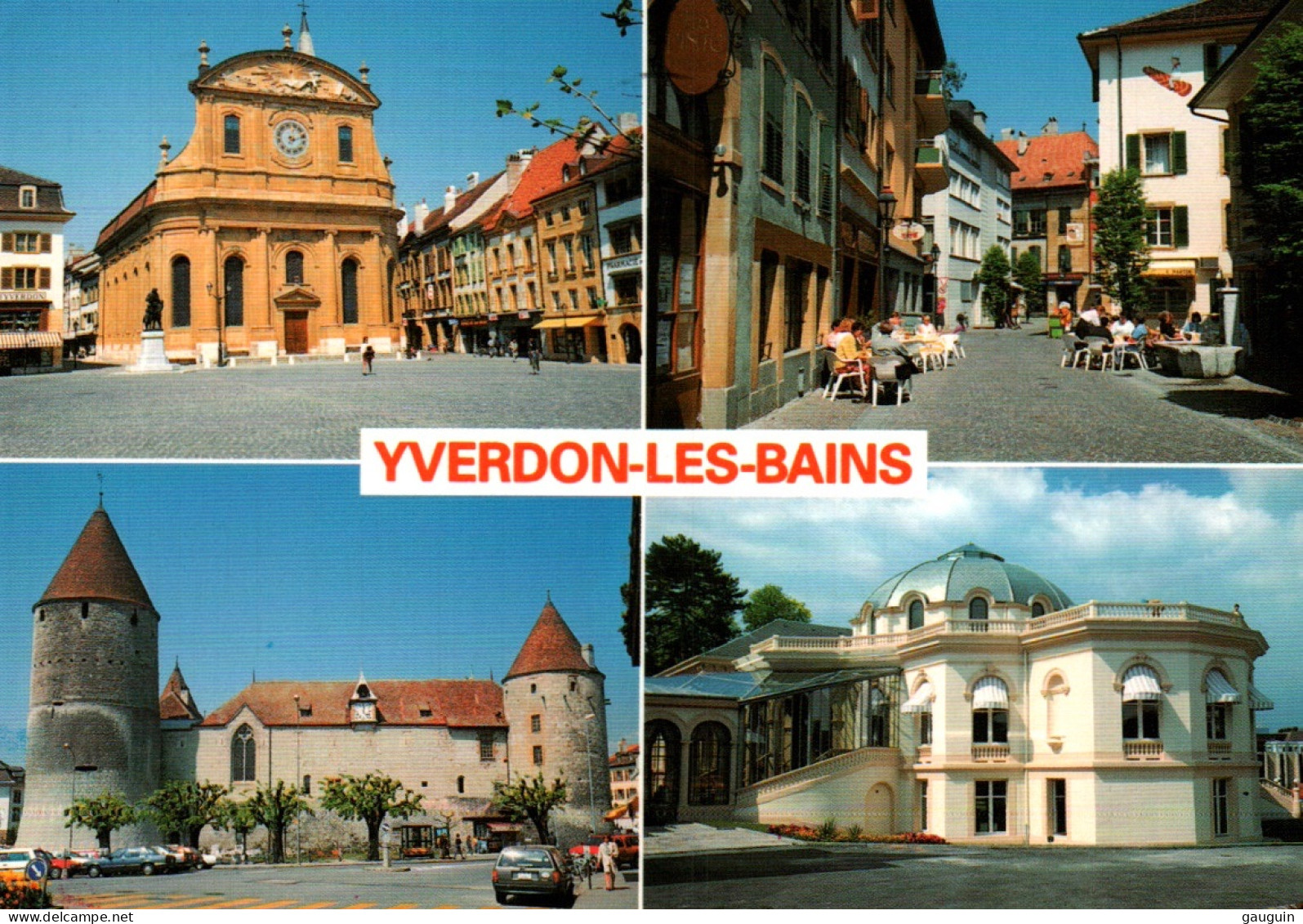 CPM - YVERDON-les-BAINS - Multivues… Edition Jaeger - Puidoux