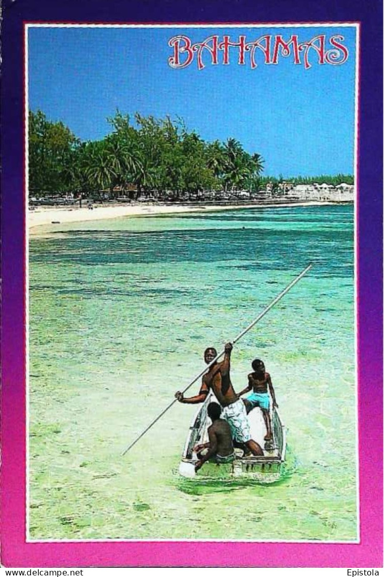 ►  Bahamas Want To Go Fishing  Pêche    Stamp Timbre - Bahama's