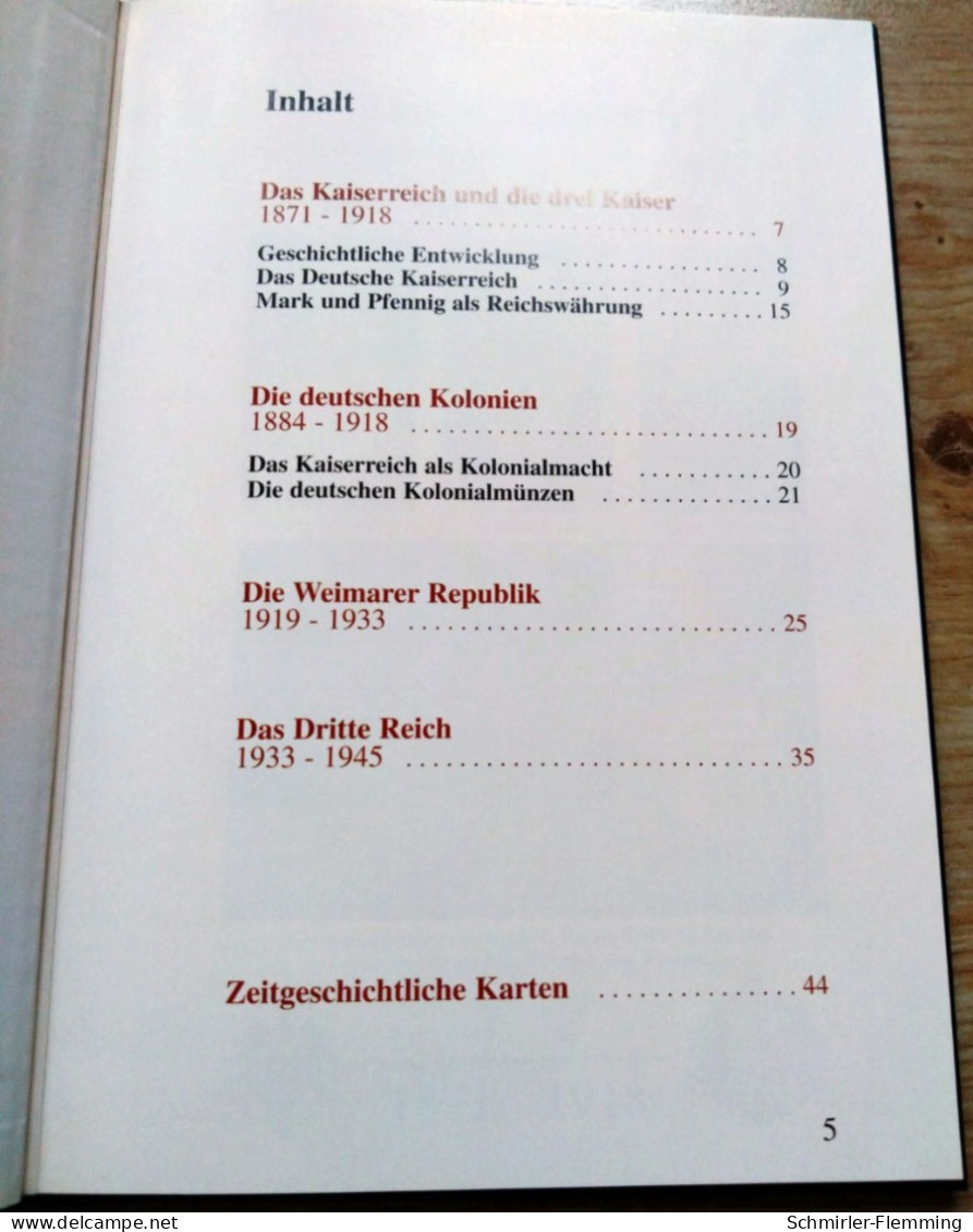 Das Deutsche Reich - Buch Von BTN, über Die Münzen, 62 Seiten, 4farbig, Neuwertig - Livres & Logiciels