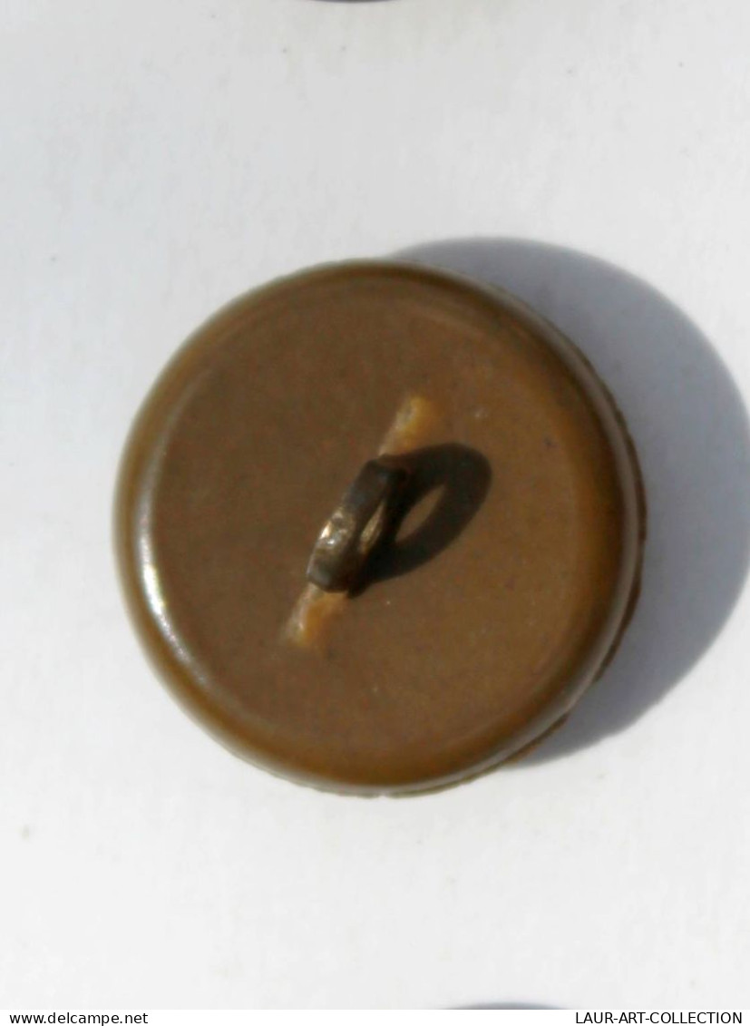 BOUTON UNIFORME En BAKELITE MILITAIRE ANGLAIS, ARMOIRIE BLASON LION LICORNE 24mm / BUTTON MILITARIA (2203.338) - Bottoni