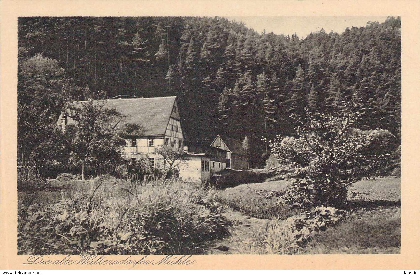Sächs.Schweiz - Waltersdorfer Mühle - Hohnstein (Sächs. Schweiz)