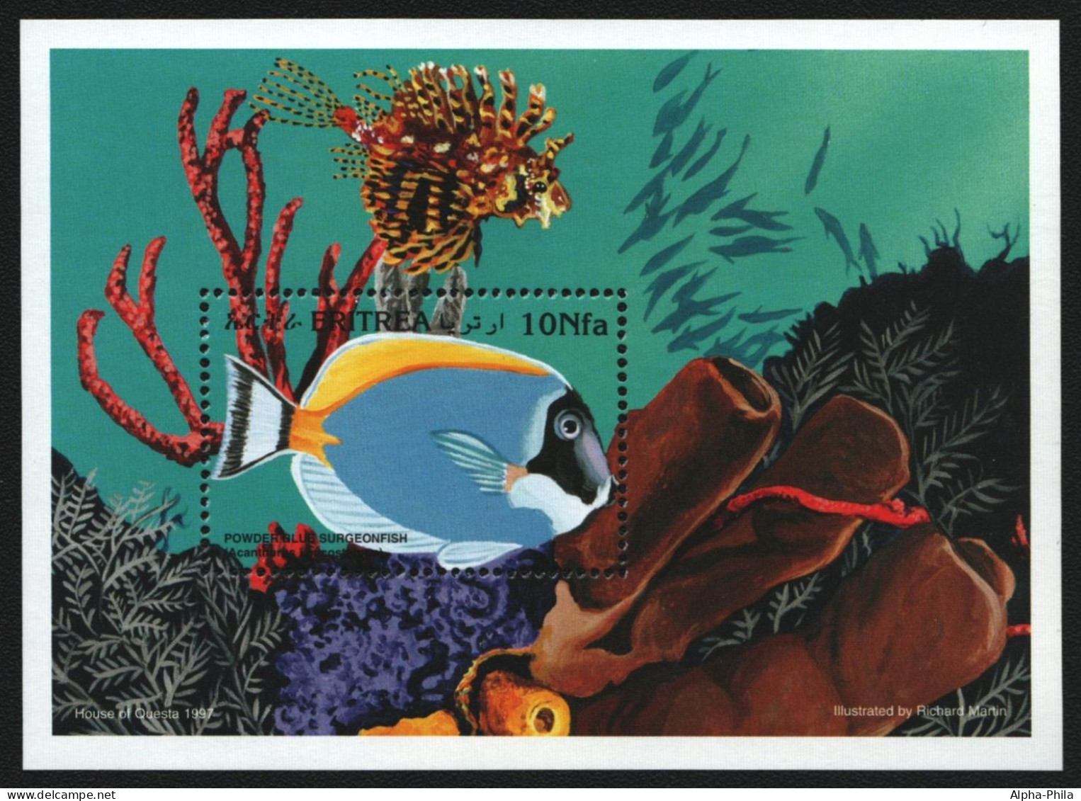 Eritrea 1997 - Mi-Nr. Block 6 ** - MNH - Fische / Fish - Eritrea