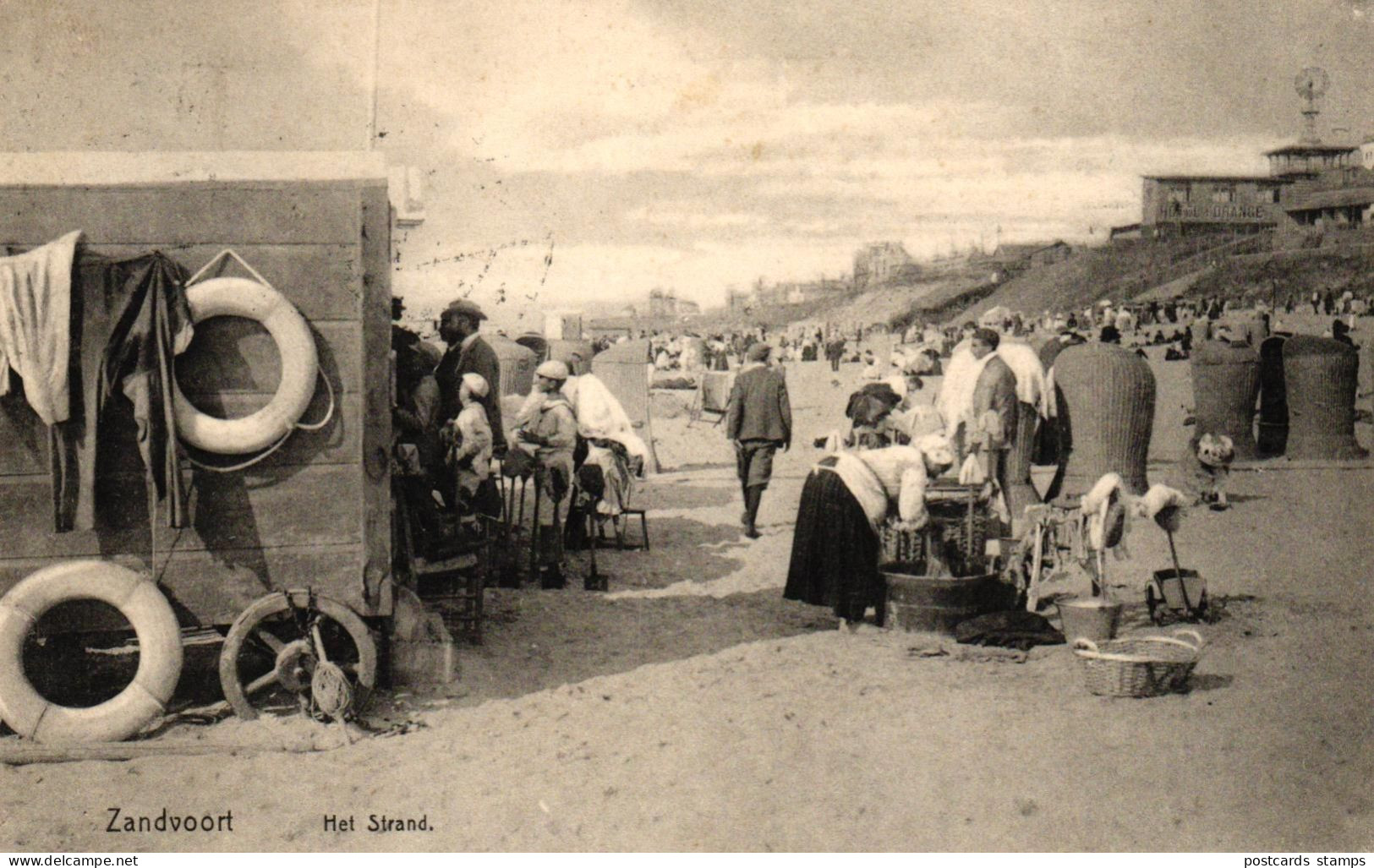 Niederlande, Zandvoort, Het Strand, 1910 - Zandvoort