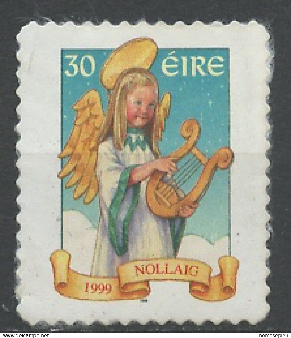 Irlande - Ireland - Irland 1999 Y&T N°1203 - Michel N°1199 Nsg - 30p Noël - Autoadhésif - Oblitérés