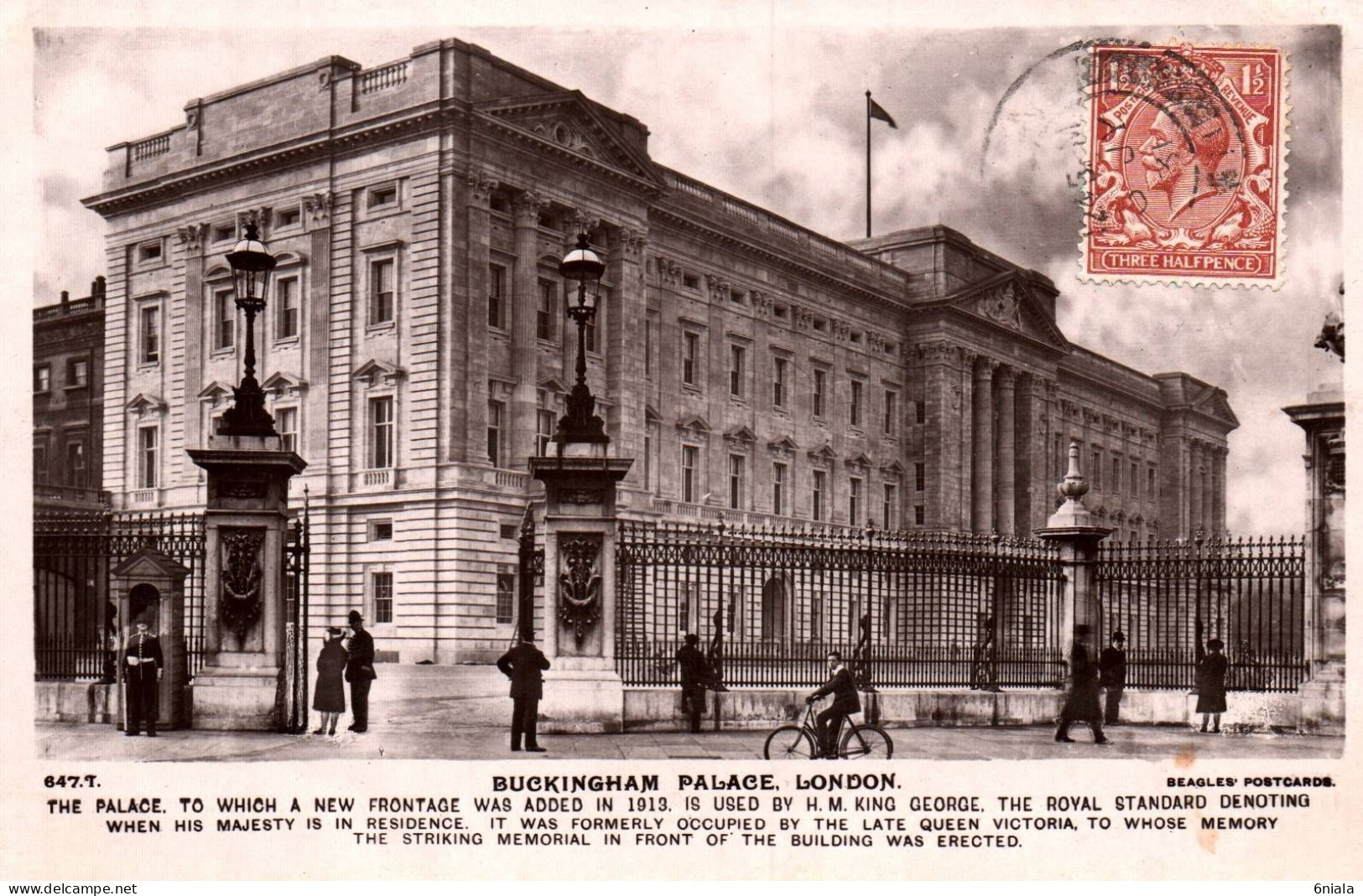 20332 BUCKINGHAM PALACE LONDON   (  2 Scans) - Buckingham Palace