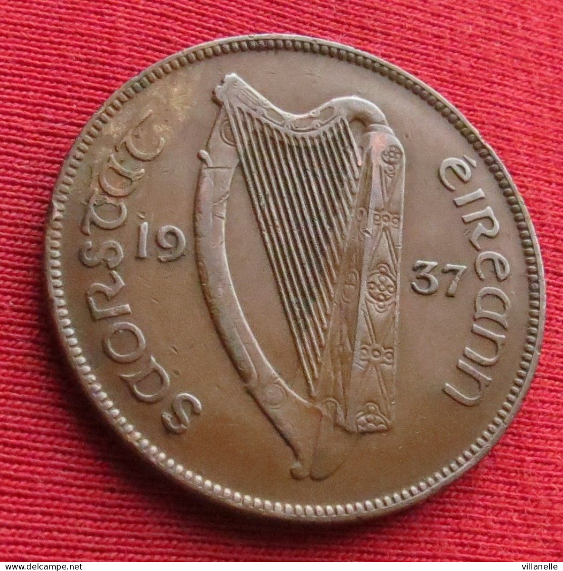 Ireland 1 Penny 1937 KM# 3 Lt 693 *V1T Irlande Irlanda Ierland Eire 1 Pingin - Irlande