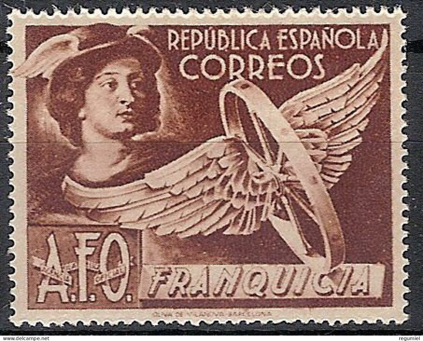 Franquicia Postal Republica. 26 ** Mercurio - Franchigia Postale