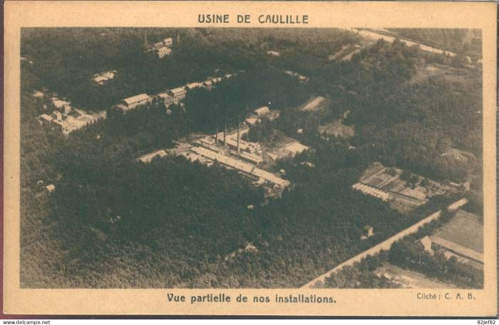 Caulille : Usine De Caulille Vue Partielle De Nos Installations  Met Schuine Weg - Bocholt