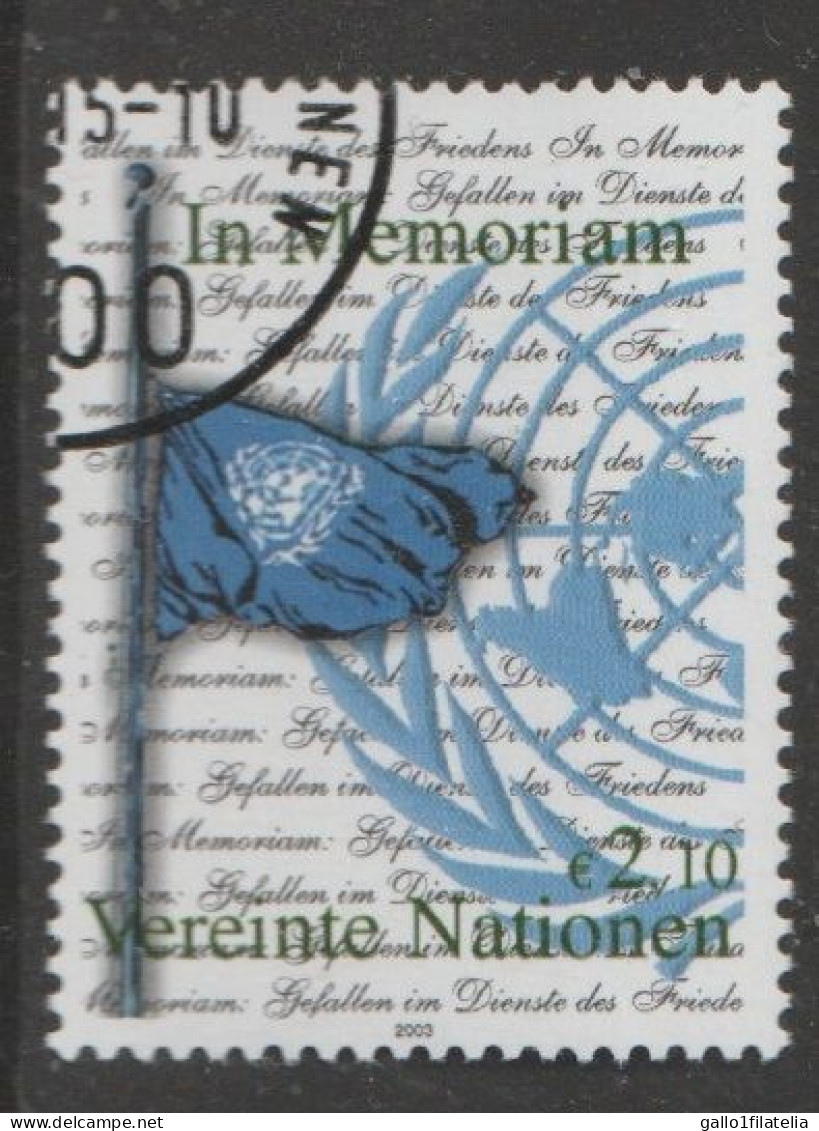 2003 - O.N.U. / UNITED NATIONS - VIENNA / WIEN - IN MEMORIA / IN MEMORY. USATO - Used Stamps
