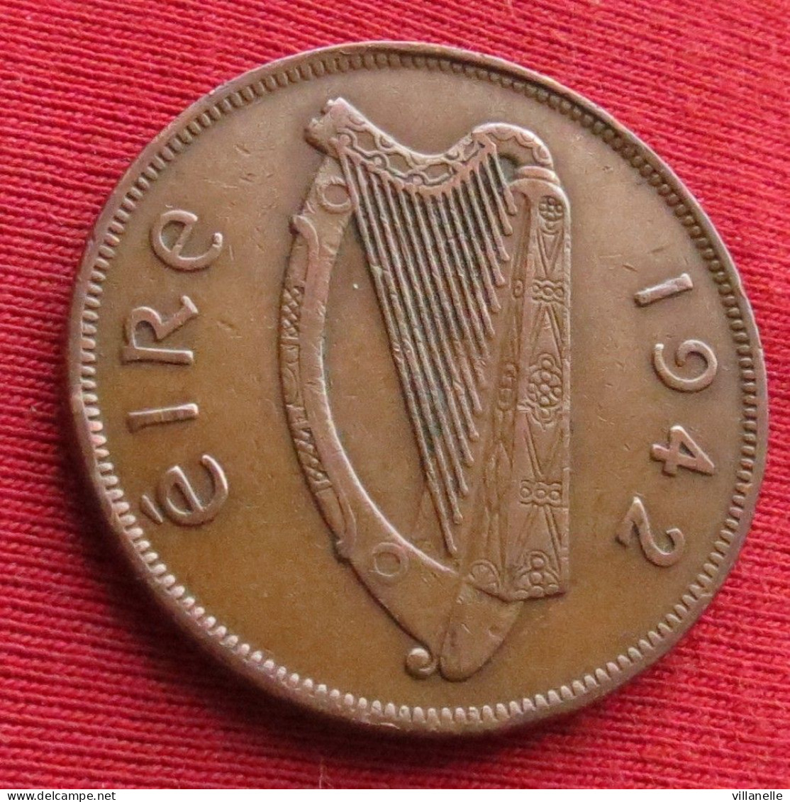 Ireland 1 Penny 1942 KM# 11 Lt 1227 *VT Irlande Irlanda Ierland Eire 1 Pingin - Irland