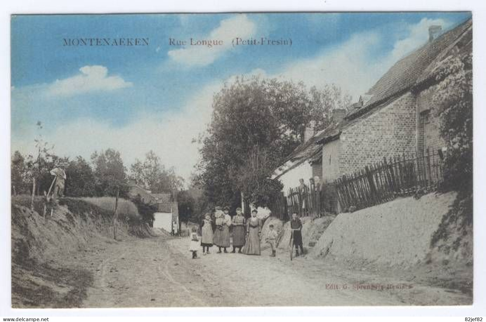 Montenaeken : Rue Longue ( Petit - Fresin ) - Gingelom