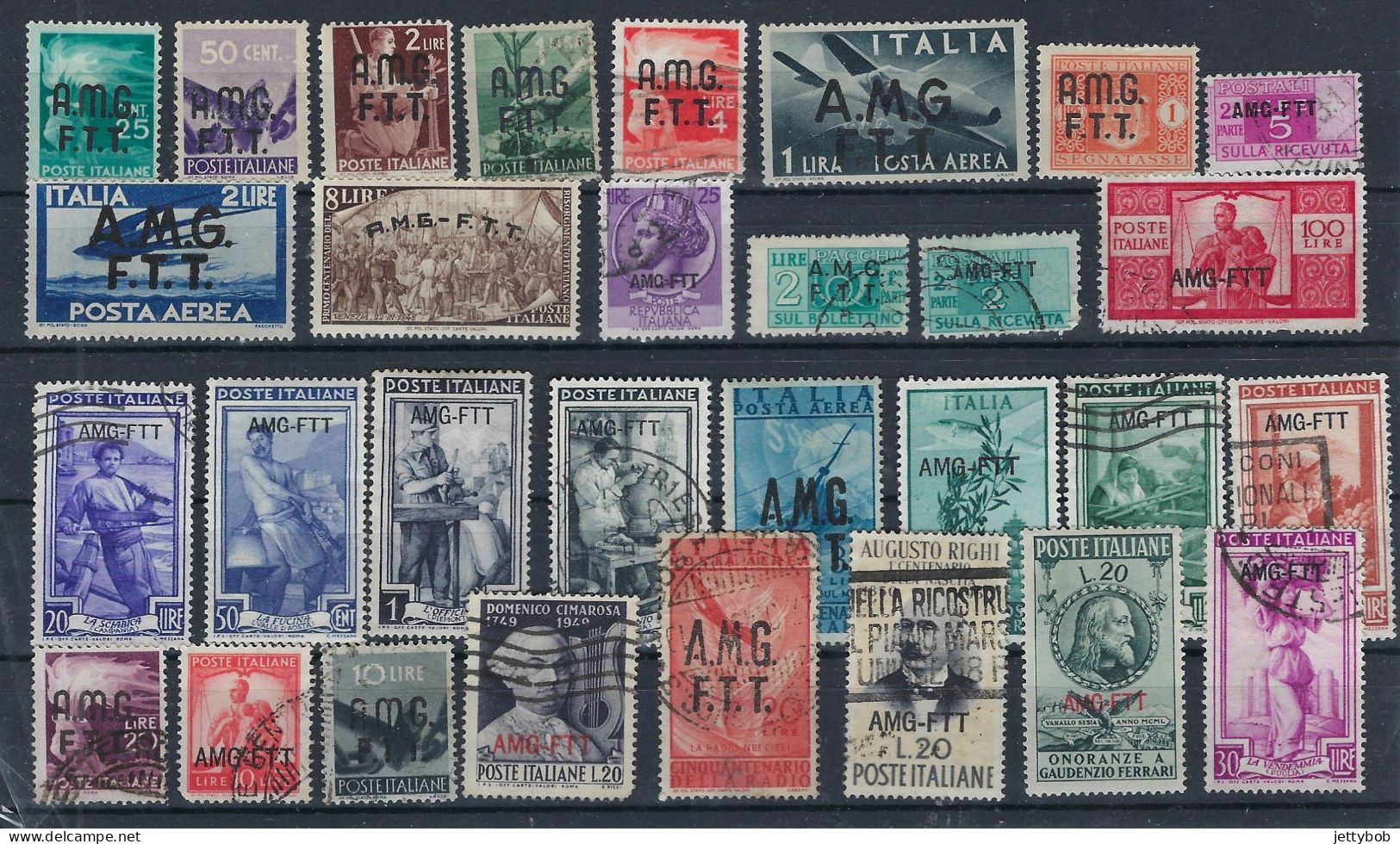 Trieste: Collection Of 30 Items Mint And Used - Andere & Zonder Classificatie